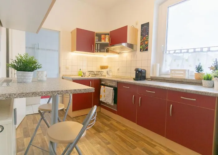 *central_50m2_kitchen_washer_netflix_parking Cottbus